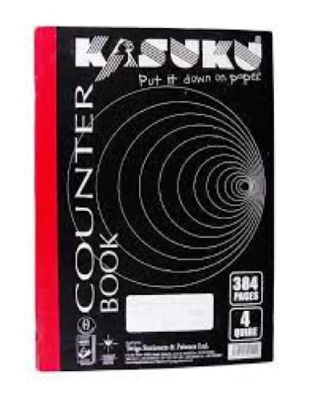 KASUKU COUNTER BOOK 4QUIRE